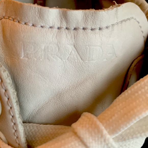 PRADA Nevada Calf Leather Sneakers - Picture 7 of 12